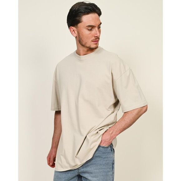 Casual Classics Other - Casual Classics Unisex Adult Combed Ringspun Cotton Tall Oversized T-Shirt / Cha